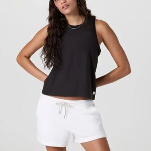 Vuori Womens Energy Top Black Size Medium
